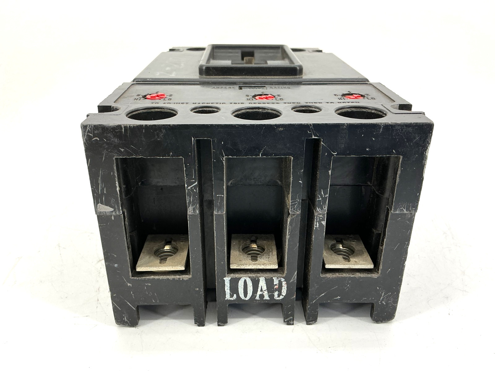 Westinghouse LB3400F Circuit Breaker 3P 300A 600VAC MISSING SWITCH