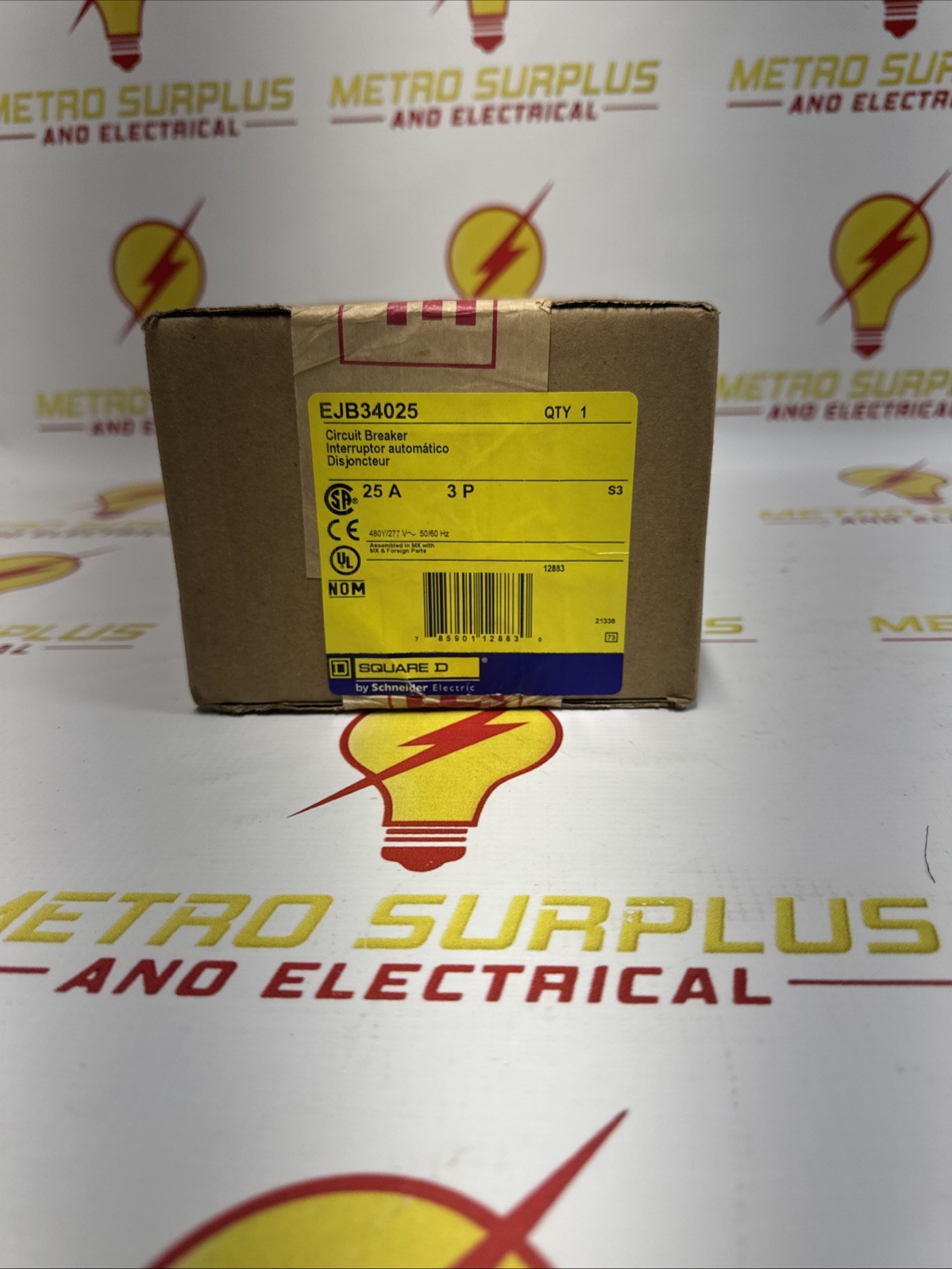 Square D EDB34025 Circuit Breaker