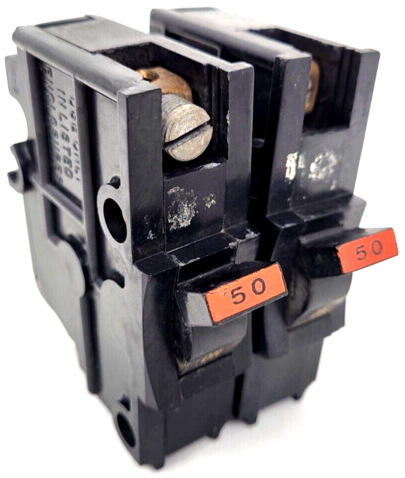 Lot of 2 – NA150 Federal Pacific 50 Amp 240V Circuit Breaker – Next Day Option
