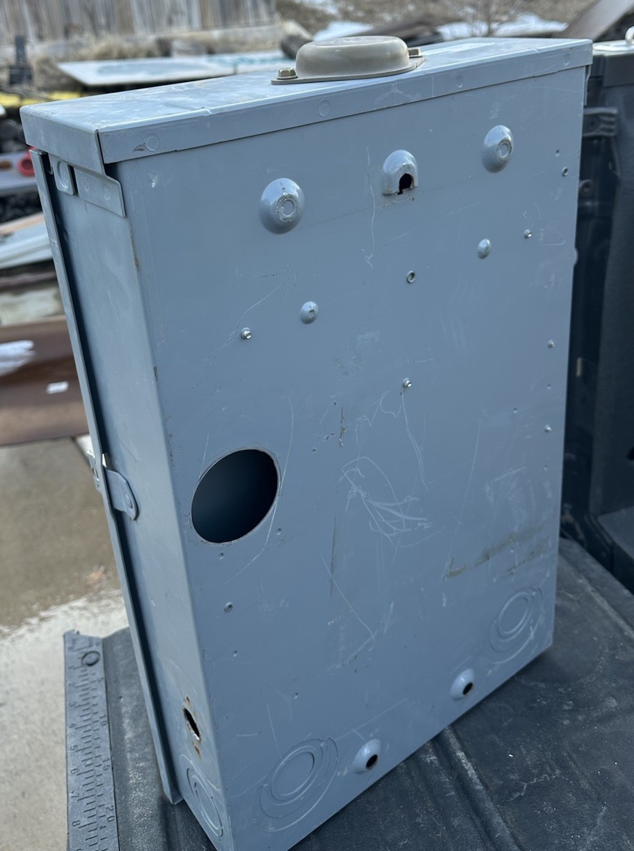 Square D QO112L125PGRB Load Center 12 Spaces 24 Circuit 125a Amp 1ph NEMA 3