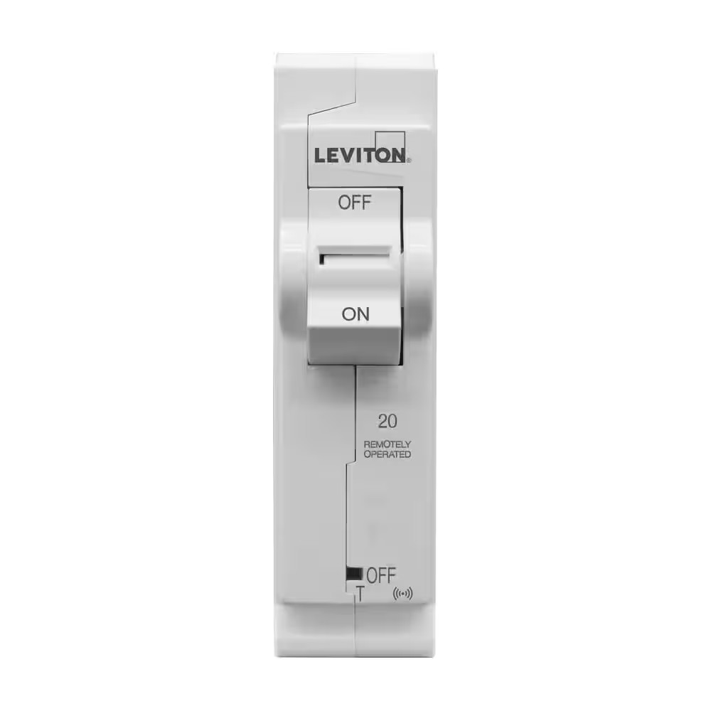 1-Pole 20 Amp, 120-Volt 2Nd Gen Wi-Fi Smart Branch Circuit Breaker, Standard, 10