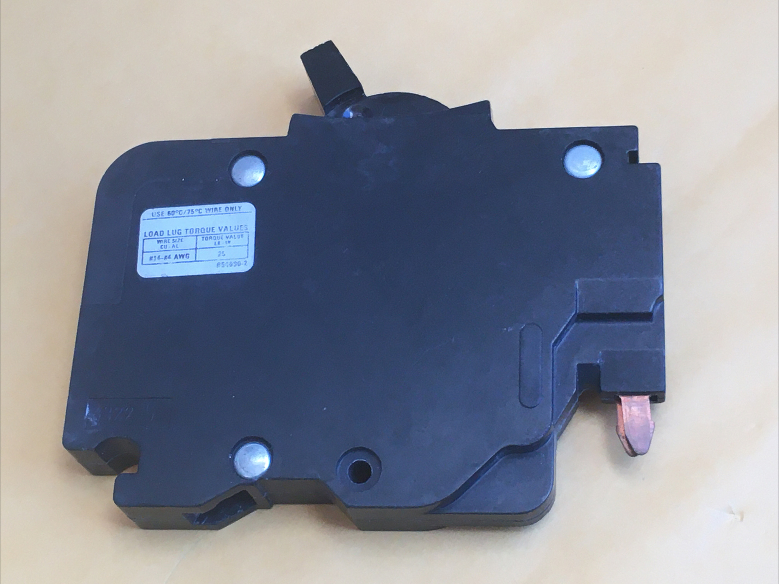 Slim NC115 ,Challenger / Federal Pacific / Pioneer – Single Pole 15 A , breaker