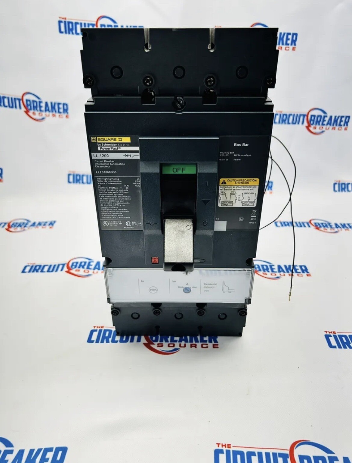 SQUARE D Power Pact LLF37060D33 600V 600A 3pole