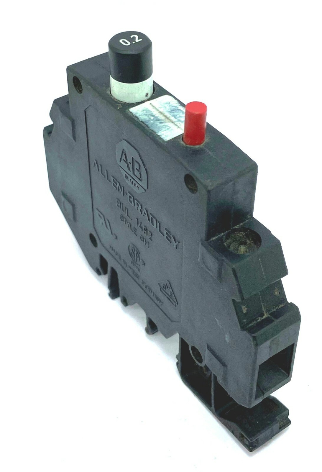 Allen Bradley 1492GH002 Miniature Circuit Breaker Bulletin 1492-GH 0.20A DC 65V