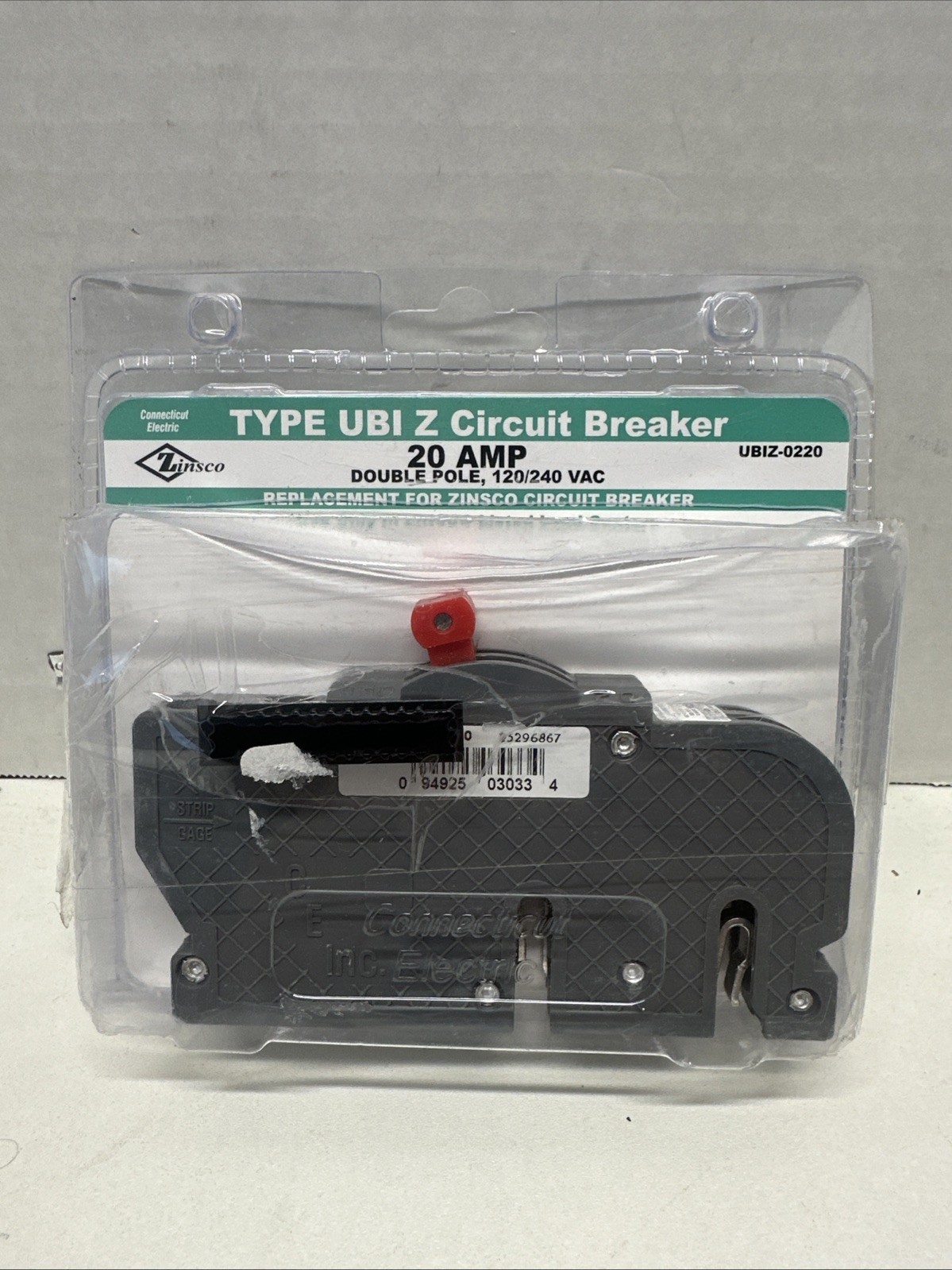 Single Pole Twin Circuit Breakers – Gray VPKUBIZ2020 20A
