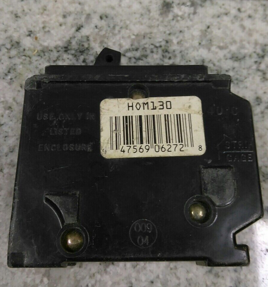 SQUARE D/BREAKER/ HOM130 / 30A/1P/120/240V/ HOM/ OLD STYLE/use(34D2