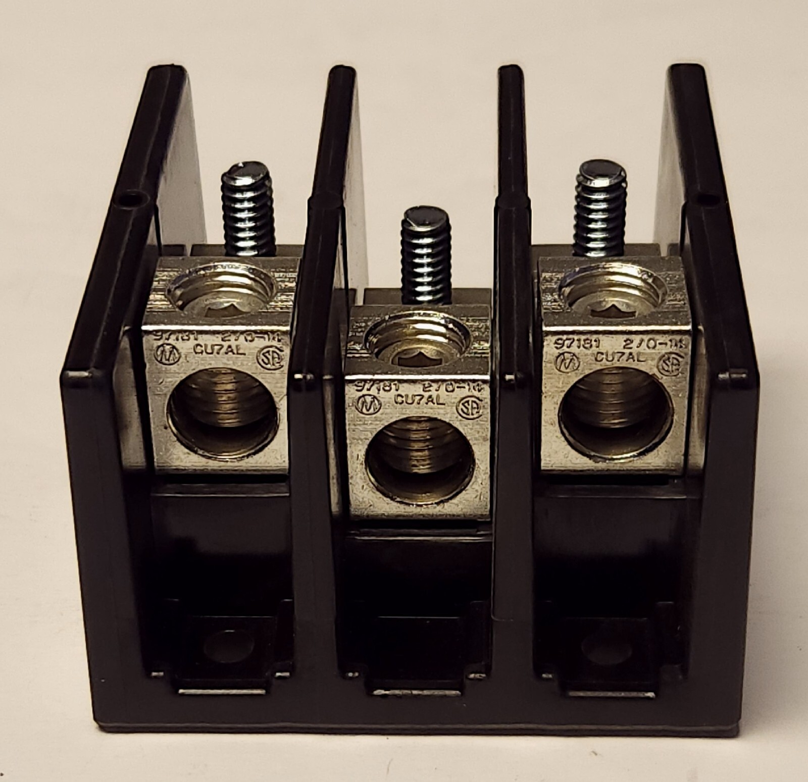 MARATHON 1423574 Power Distribution Terminal Block LINE 2/0-14 LOAD 1/4-20 STUD