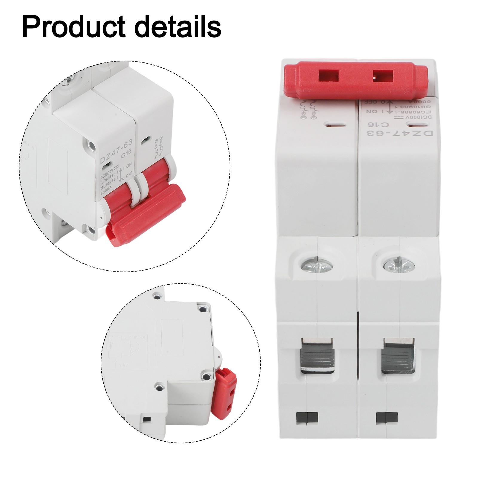 Commercial Control Equipment Panels Circuit Breaker Breaker ABS/plastic