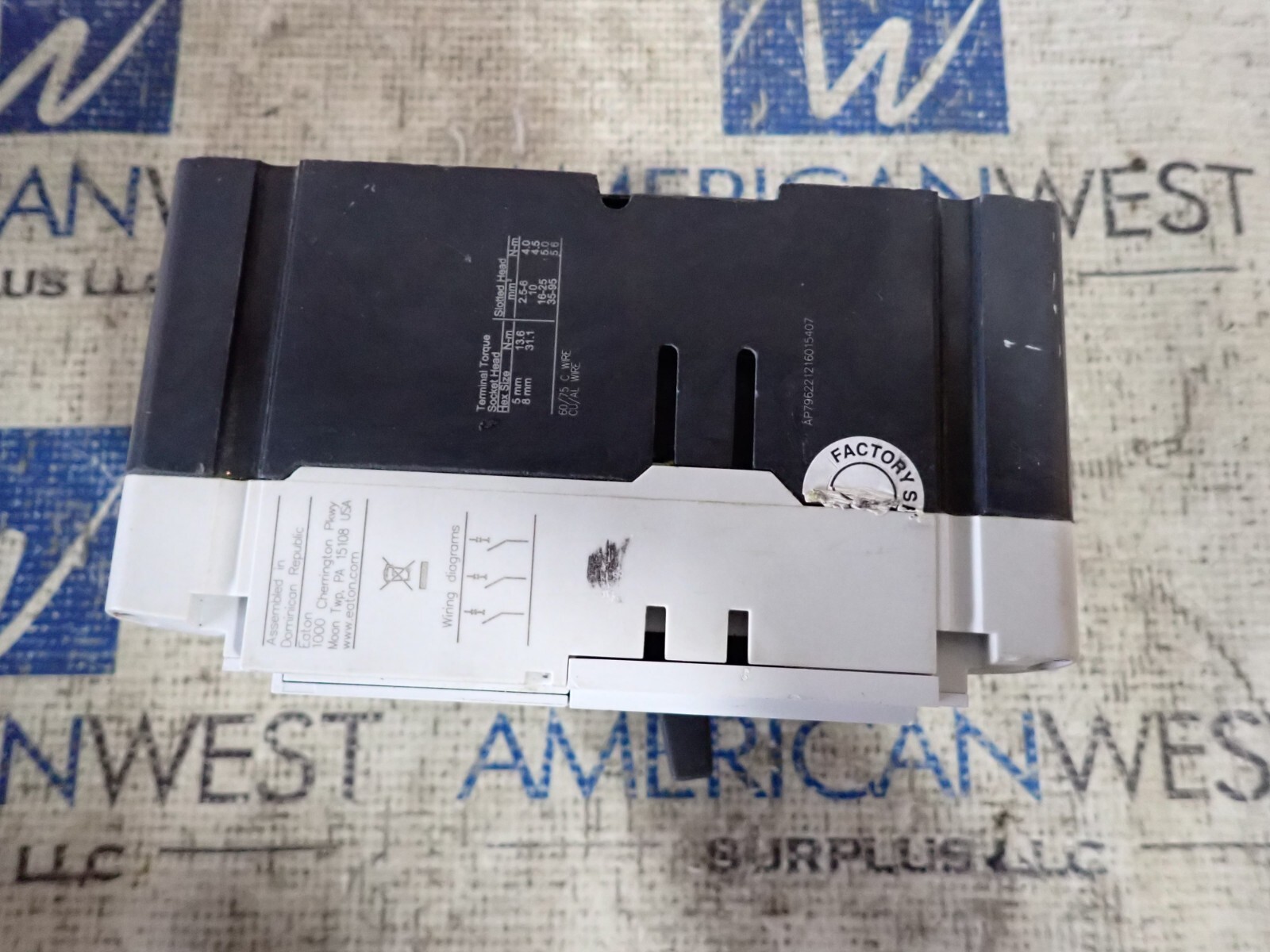 Eaton PDG23G0015TFFL 15 amp 35kA@480v PDG2 Ciruit Breaker -TESTED