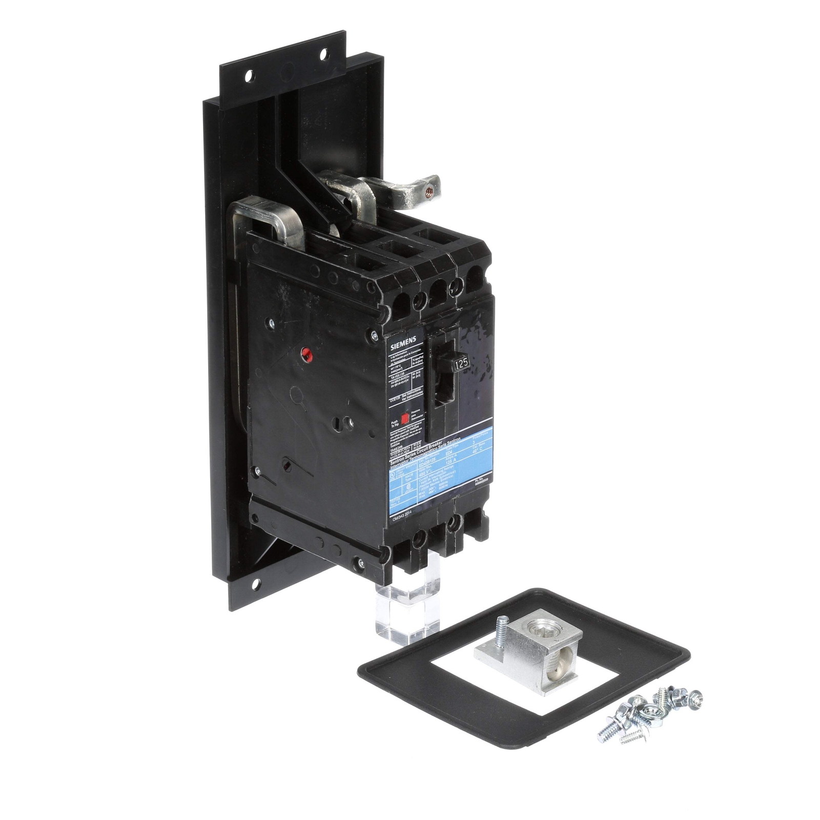 MBKED3125A – Siemens 125 Amp 3-Pole 240/480 Volt Main Breaker Mounting Kit 65 kA