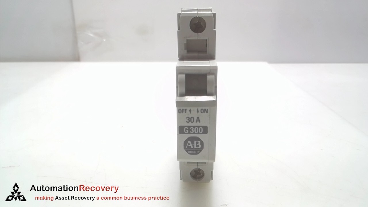 ALLEN BRADLEY 1492-CB1G300 SER C, MINIATRUE CIRCUIT BREAKER #334469