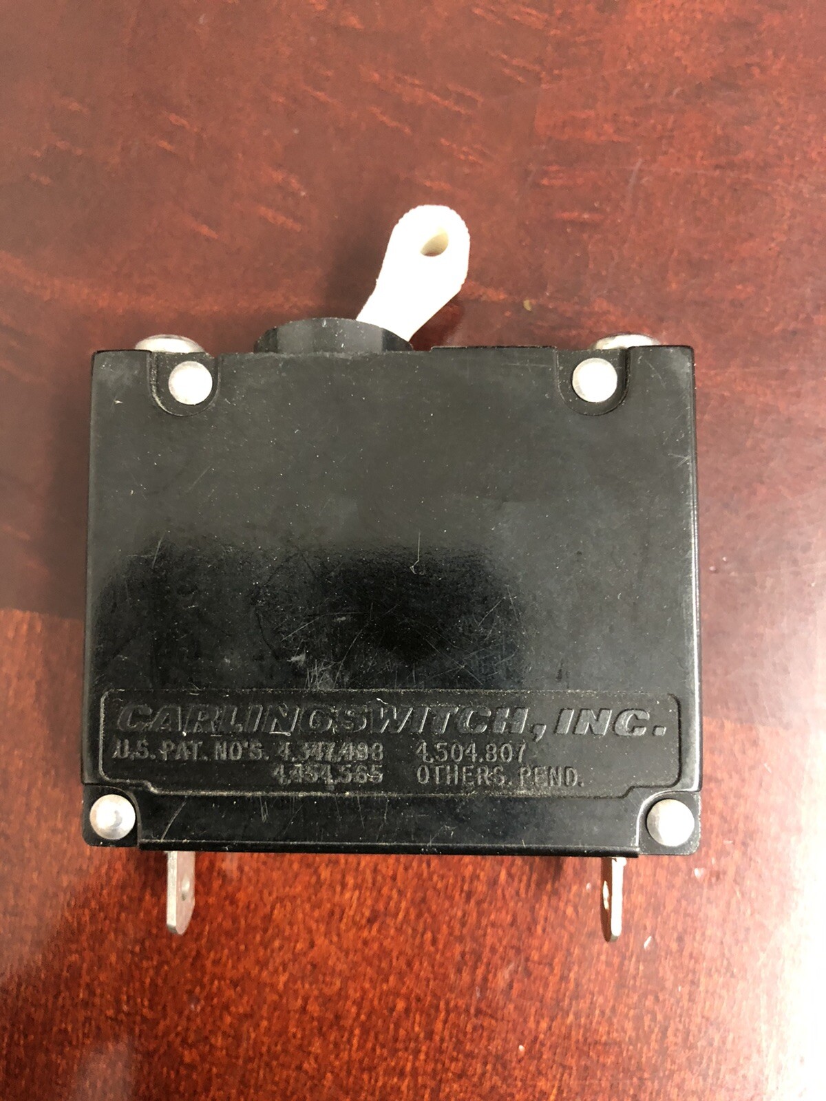 Lot of 3 Carling Switch Circuit Breaker 65V AA1-B0-14-450-1B1-C On / Off Switch