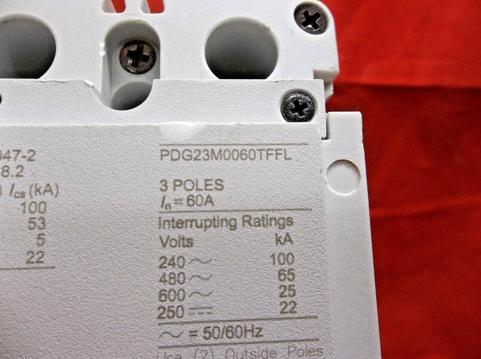 EATON PDG23M0060TFFL circuit breaker 375A1