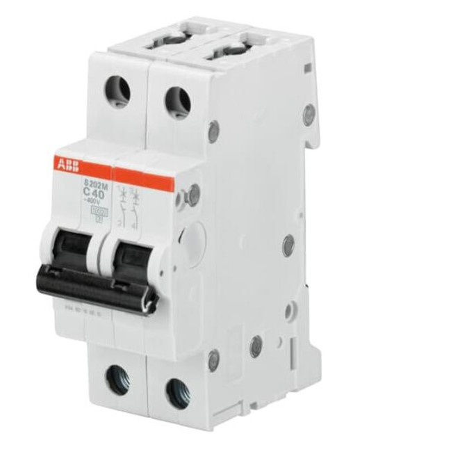1PC New ABB S202M Series AC Air-Switch Circuit Breaker 2P C-Type Brand