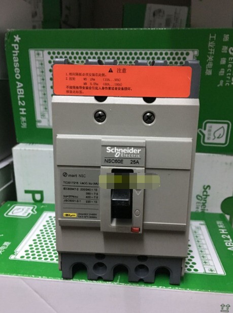 Schneider NSC60E Series 15-60A 3P Circuit Breaker Brand #SC