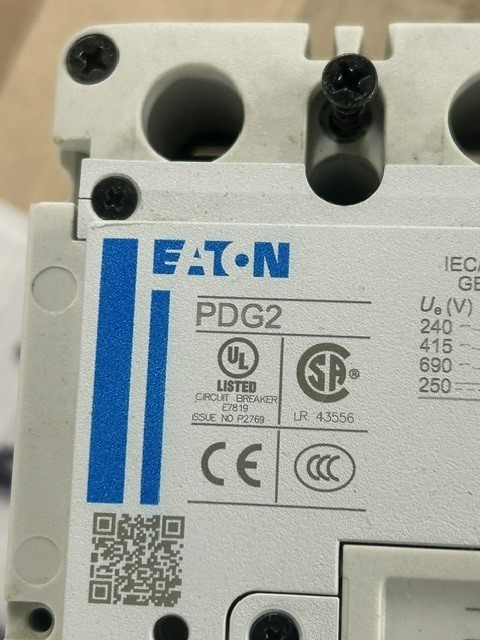 Eaton PDG23M0200TFFL 200A 600V Circuit Breaker – White