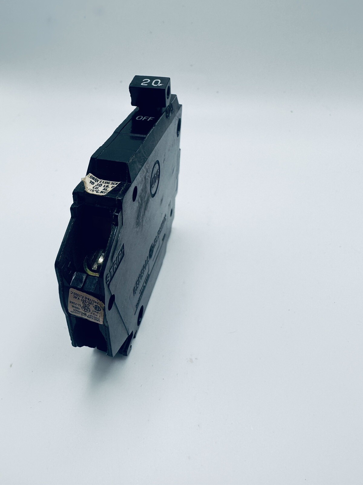 General Electric THQP120, 1-Pole 20-Amp Thin Series Circuit good