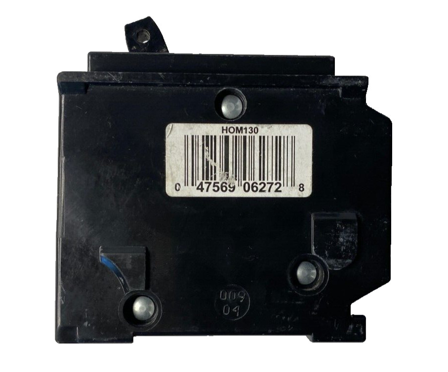30A Square D Circuit Breaker 30 Amp 1-Pole HOM130 10ka 120/240 HACR Type