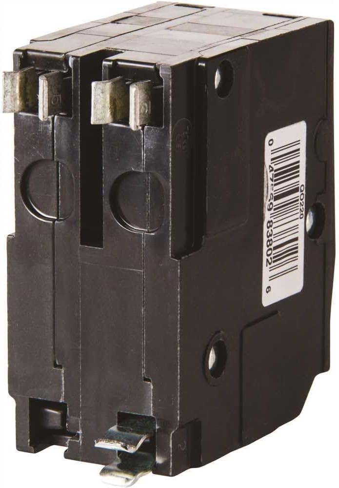 Square D by Qwik Open 50 Amp Mini Circuit Breaker, 2 Pole, 120/240V AC, 10kA …