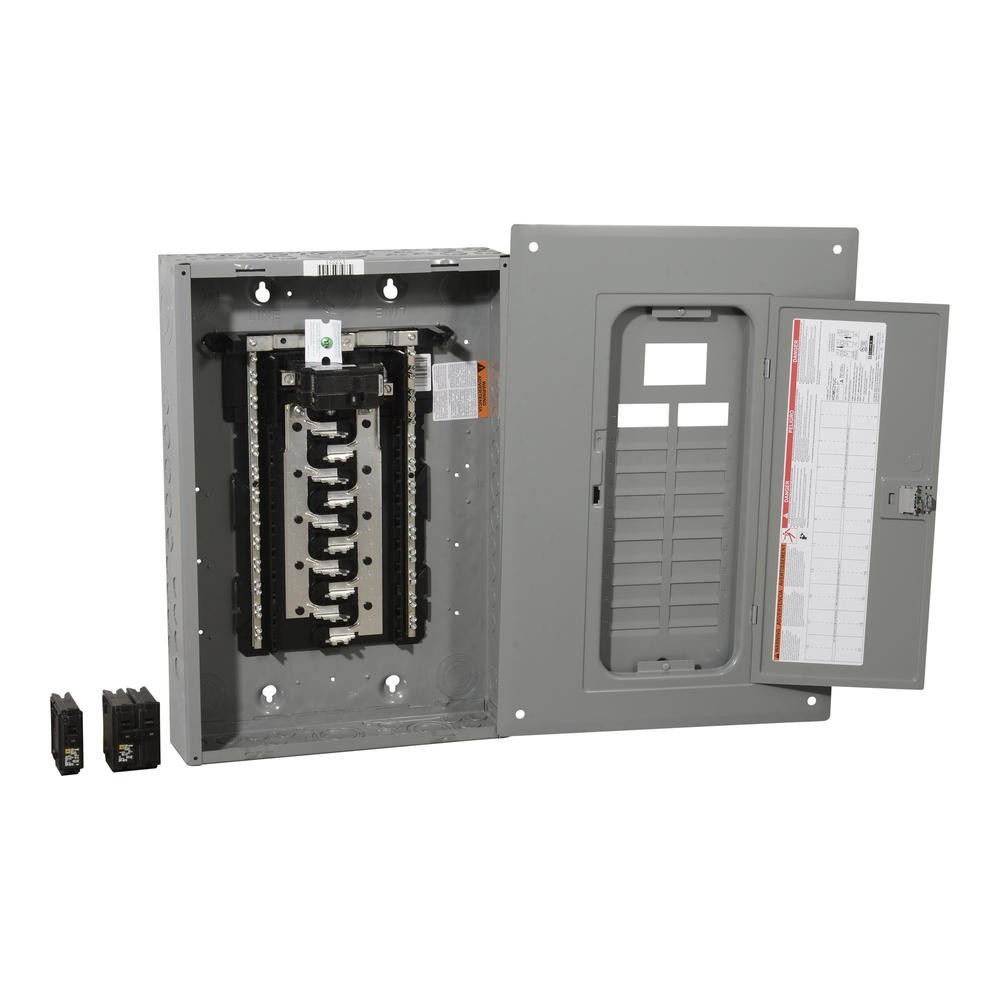 100 Amp 20 Space 40 Circuit Main Breaker Plug On Neutral Load Center Value Pack