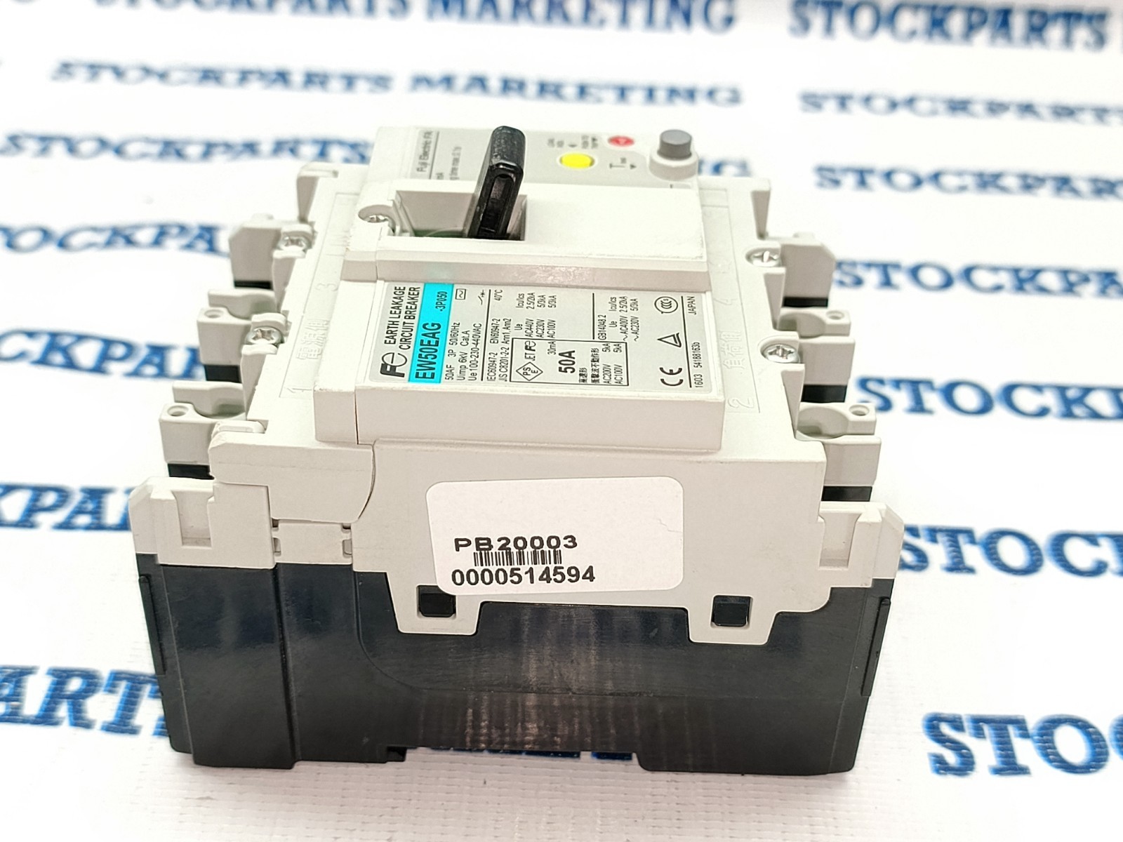 FUJI EW50EAG – 3P050 CIRCUIT BREAKER 50A 3P 50/60Hz FAST SHIP 30D WARRANTY!!!