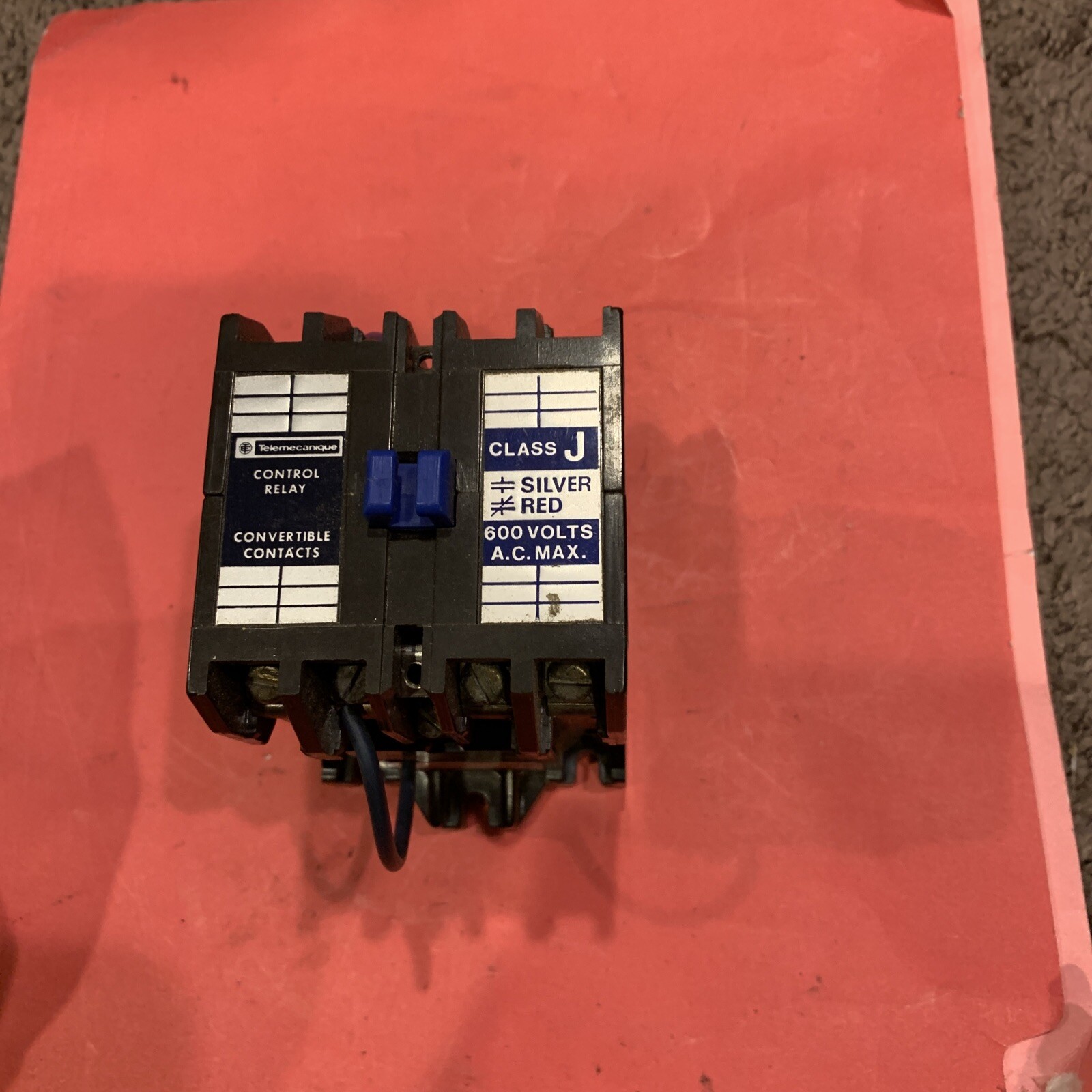 Telemecanique/GOULD J13PA3012 125v DC Control Relay NOS