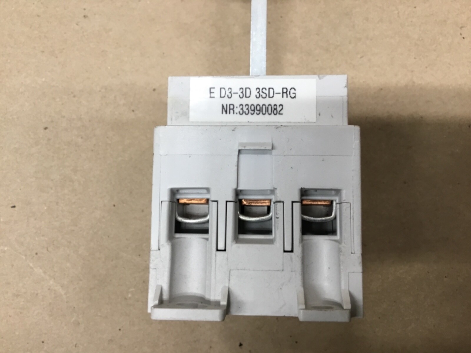 EEControls E D3-3D / 3SD-RG MOTOR DISCONNECT SWITCH ED33D3SDRG #50A23