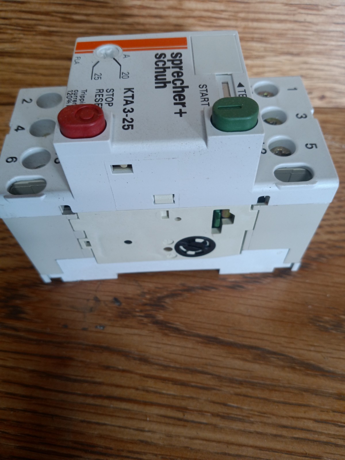 *NEW IN BOX* sprecher+schuh [KTA3-25-25A] 20-25A circuit breaker