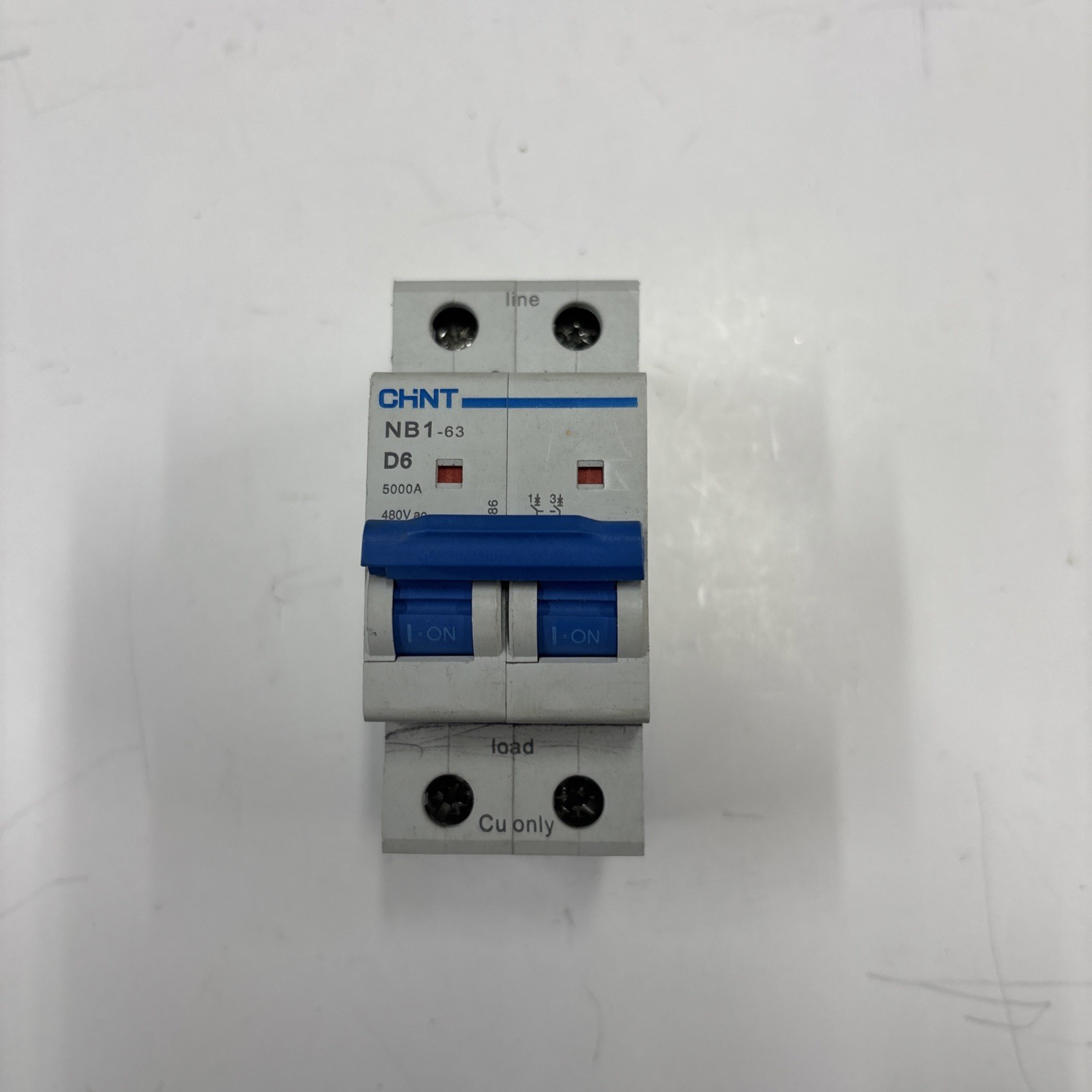 CHNT NB1-63 D6 CIRCUIT BREAKER 2 POLE 6A