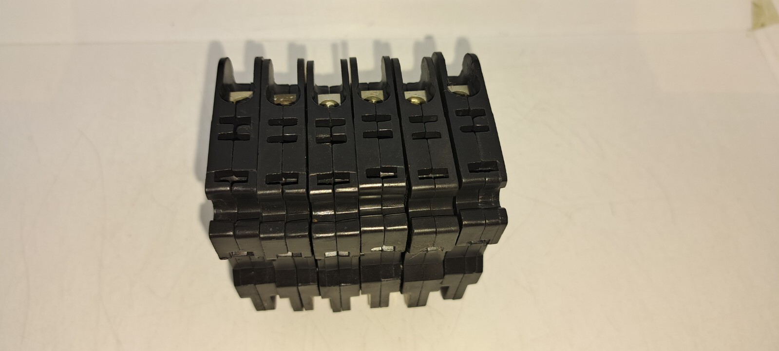 (6) FPE Challenger NC115 15 Amp 1 Pole Stab-Lok Type NC Federal Pacific LOT OF 6