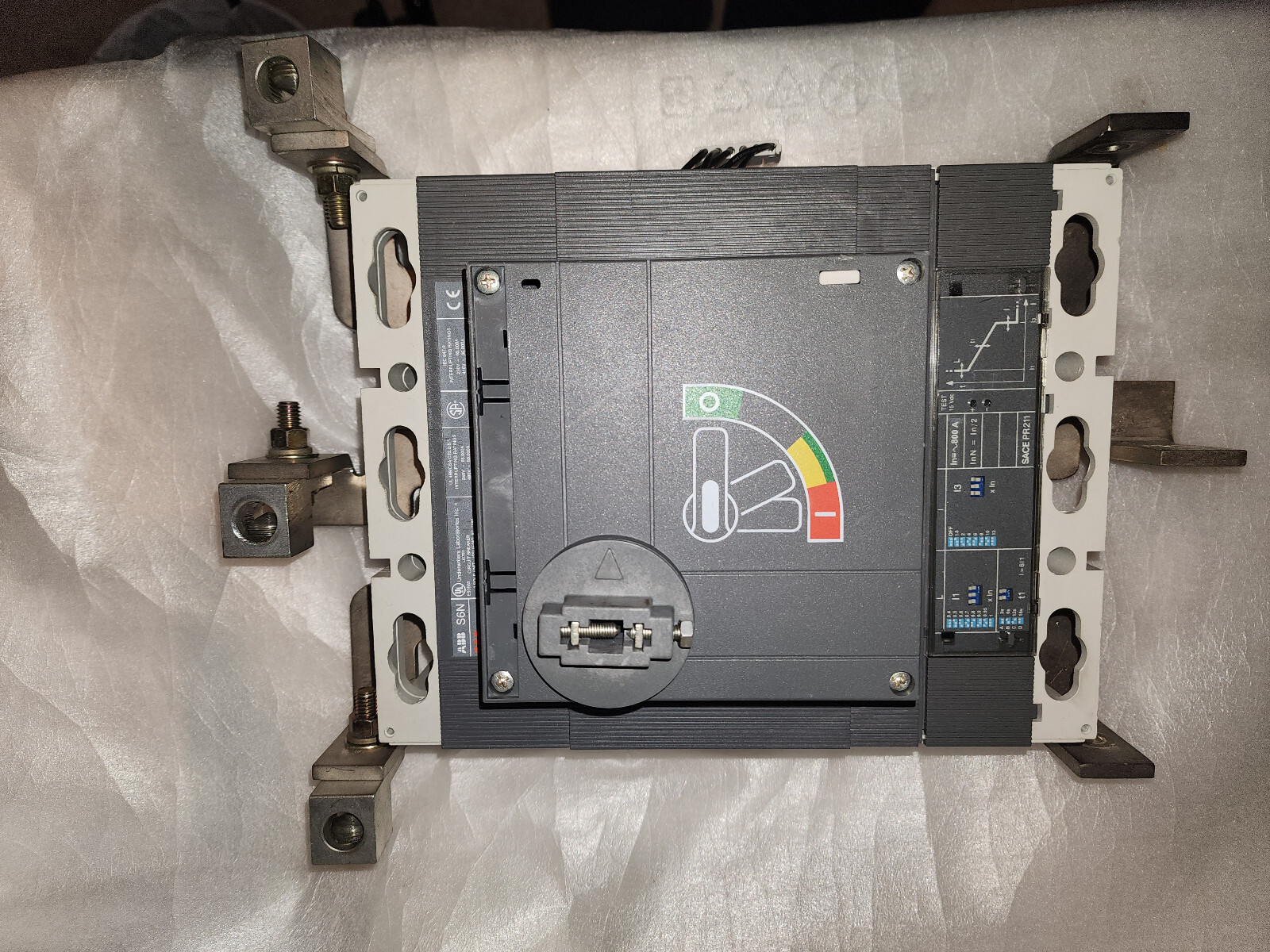 ABB S6N SACE PR211 800A 600V AC CIRCUIT BREALER MCCB ROTARY 3POLE