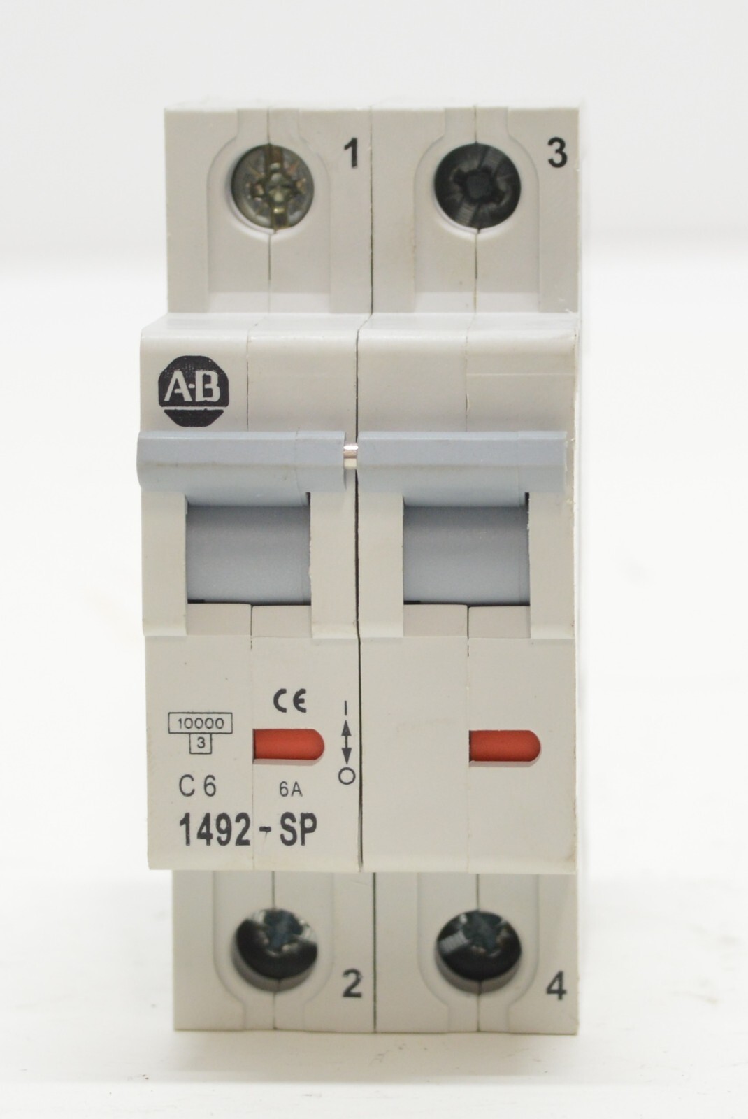 Allen Bradley 1492-SP2C060 Circuit Breaker Series C 2 Pole 6 Amp 415 VAC