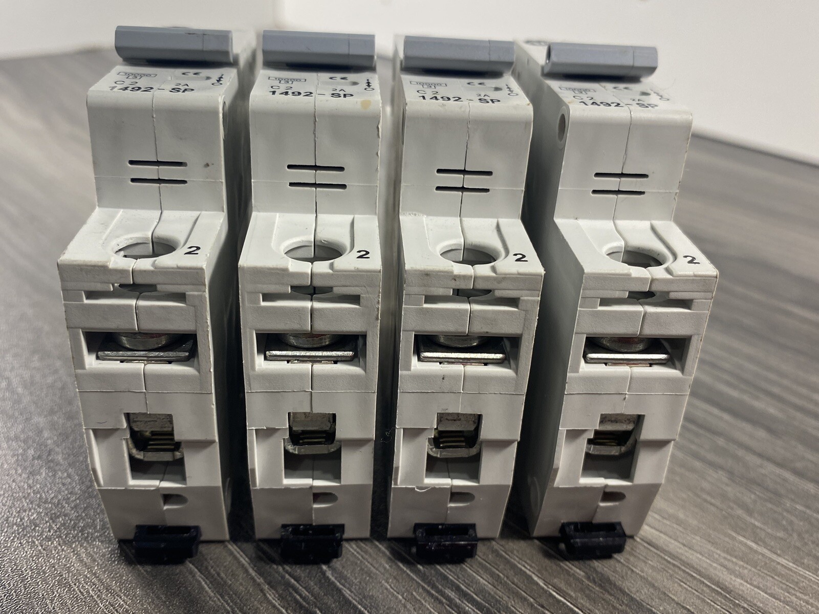 Allen Bradley 1492-SP1C020 Ser C 2A 1-P Miniature Circuit Breaker **Lot of 4**