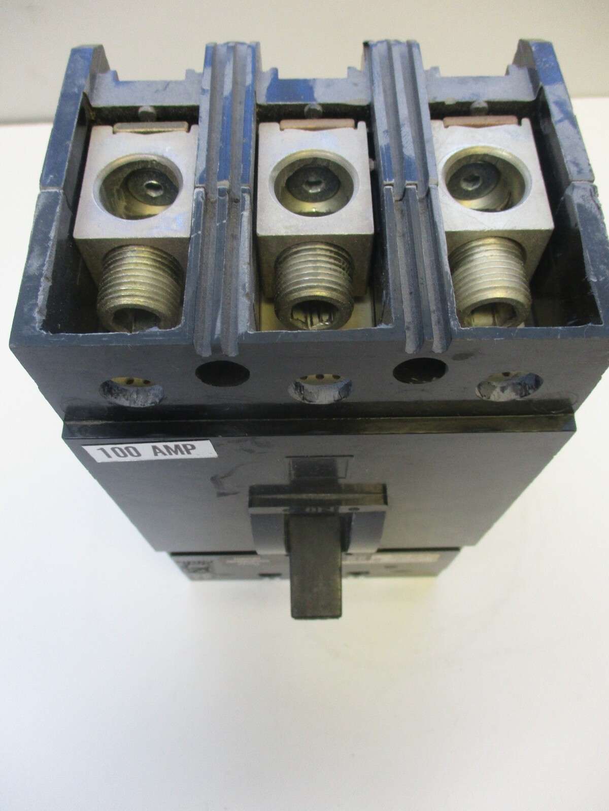 SQUARE D CIRCUIT BREAKER CAT# KAL-36100, 100AMP 3POLE, 600VAC, 250 VDC