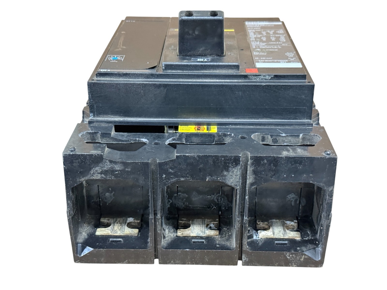 SQUARE D MGP36800 800A 3-PHASE 3-POLE 600V POWERPACT M I-LINE CIRCUIT BREAKER