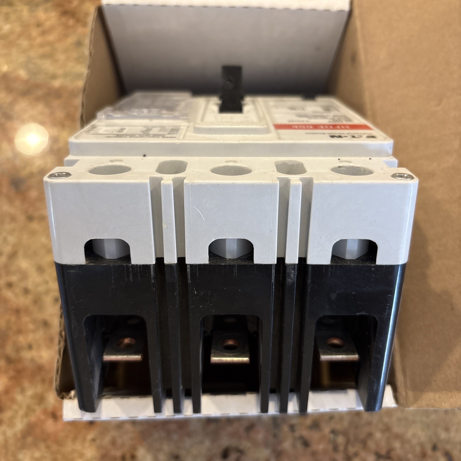 Eaton 100 Amp Industrial Circuit Breaker 3 Pole 600V 65kA HFDE310022 FREE SHIP!