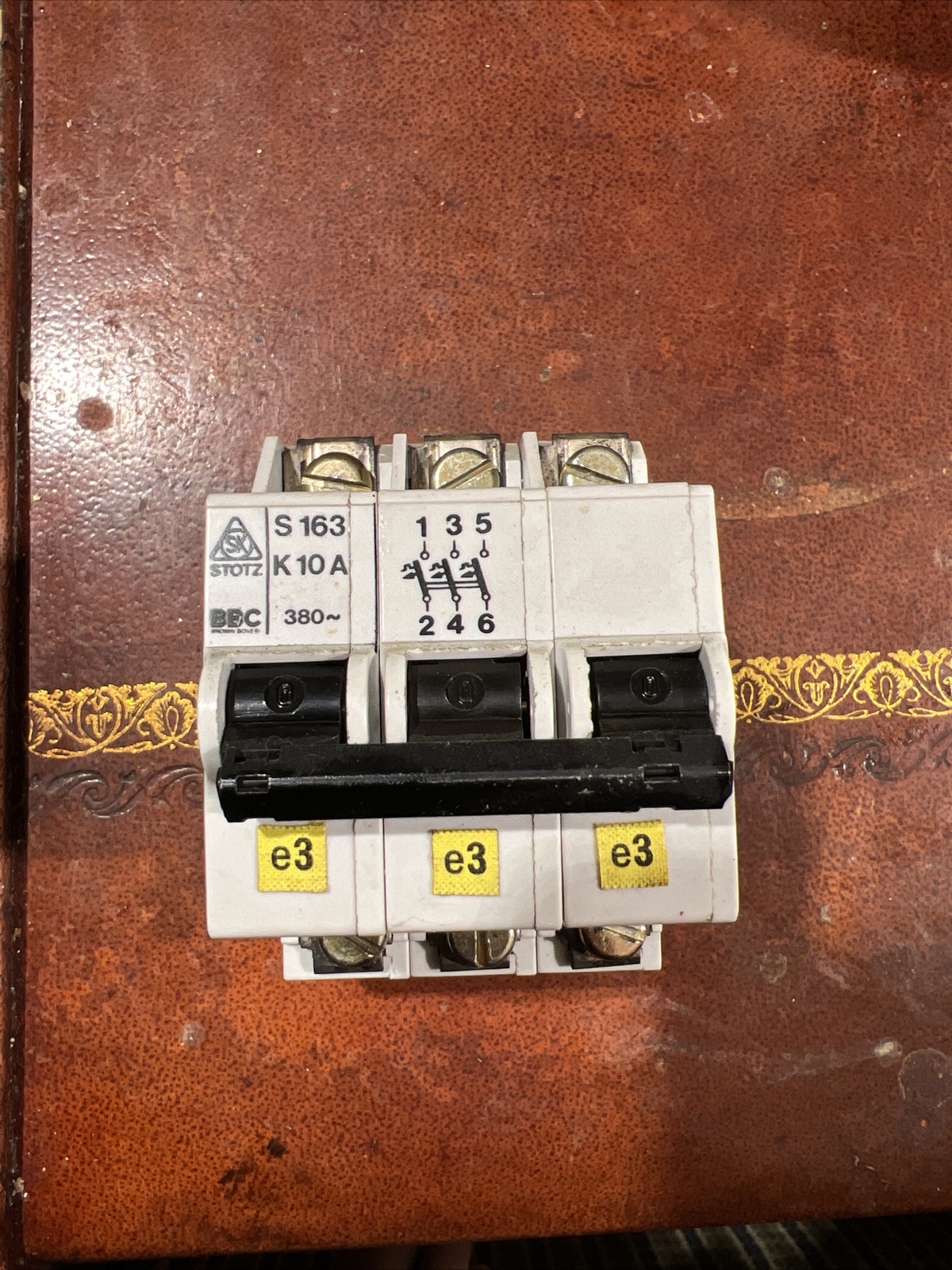 STOTZ KONTAKT S 163 K10a Circuit Breaker S163K10A