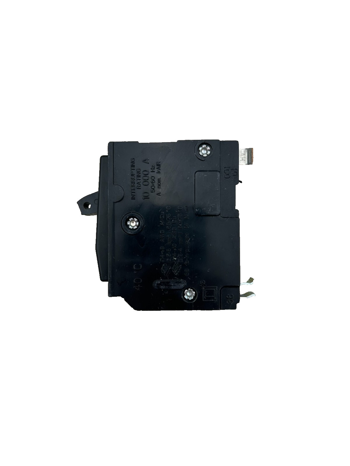 (10) New No Box Square D QO120 Circuit Breaker Plug-in 20A 1-Pole 120/240V