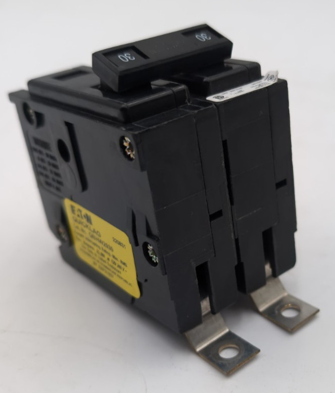 Eaton QBHW2030 Circuit Breaker 30A 2P 240V 1PH 30 Amp 240 Volt Bolt On USED