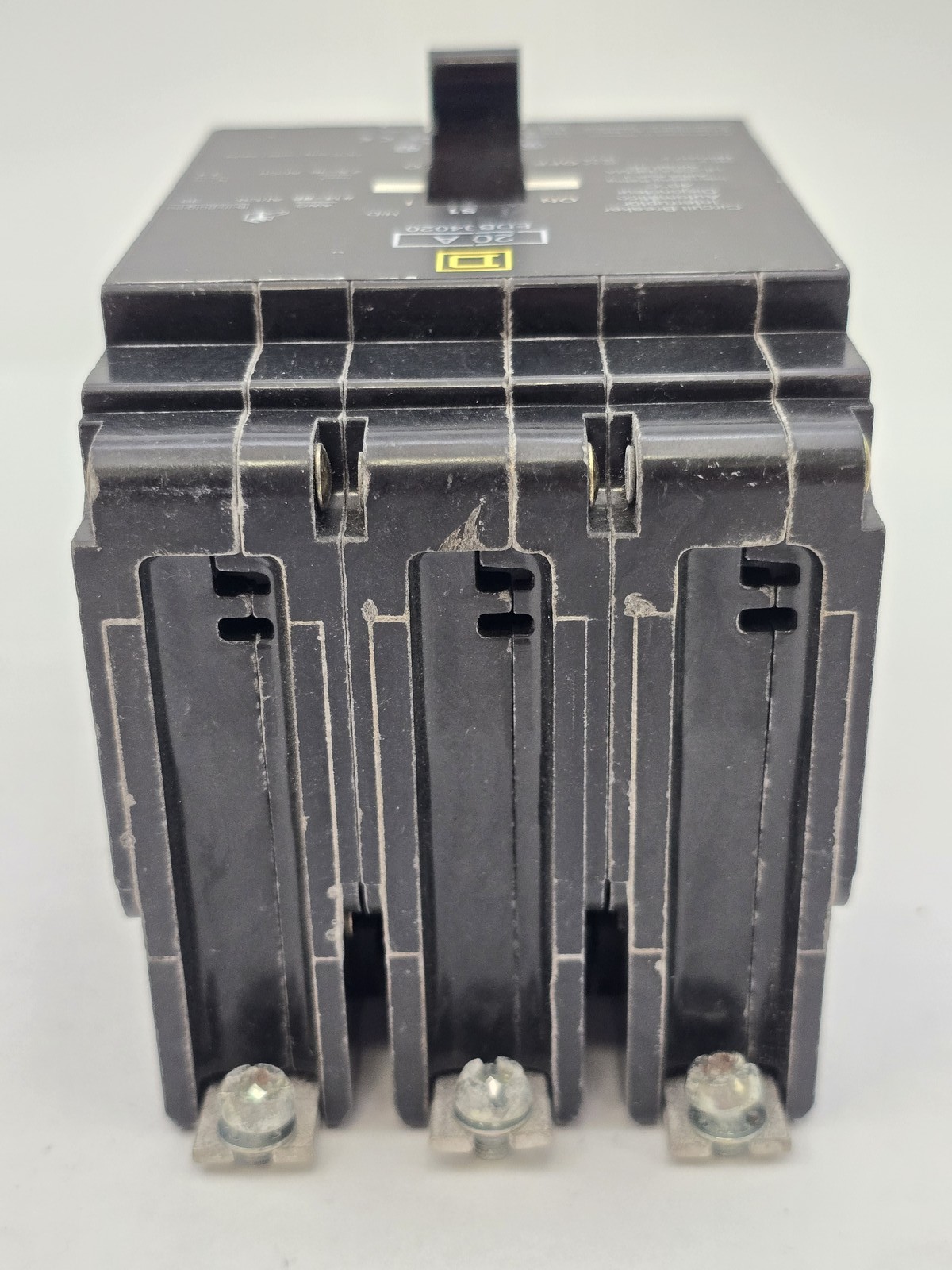 Square D EDB34020 Bolt-On Circuit Breaker 20A 3P 480Y/277V EDB