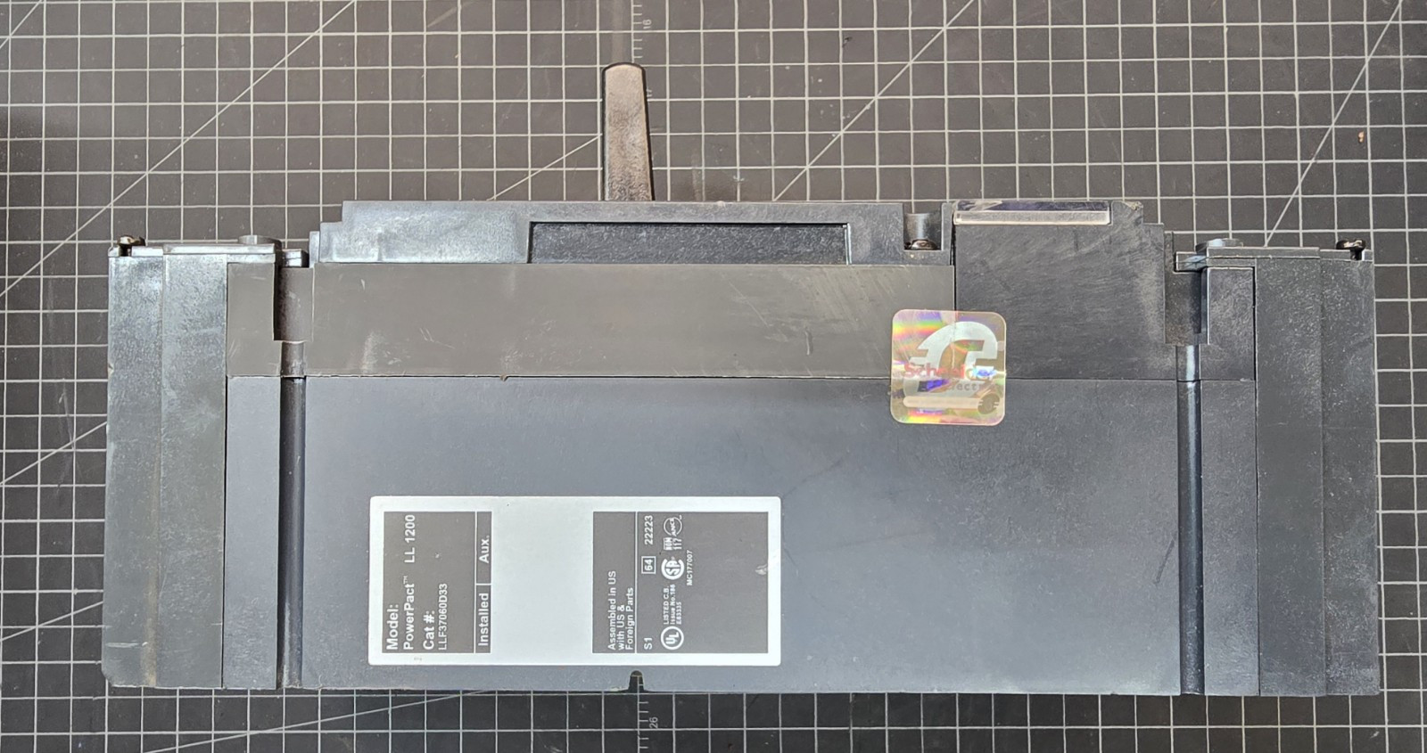Schneider electric Square D LL 1200 Circuit breaker LLF37060D33 600A