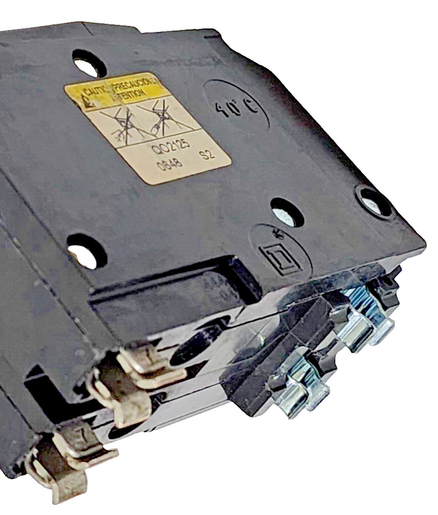 Square D QO2125 Mini Circuit Breaker 125 Amp 2 Pole 120/240Vac