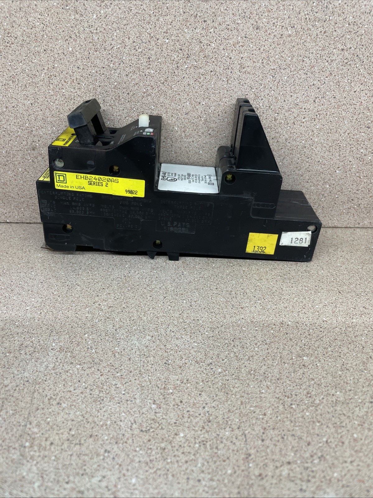 Square D EHB24020AS Circuit Breaker 20A 2Pole 480 V