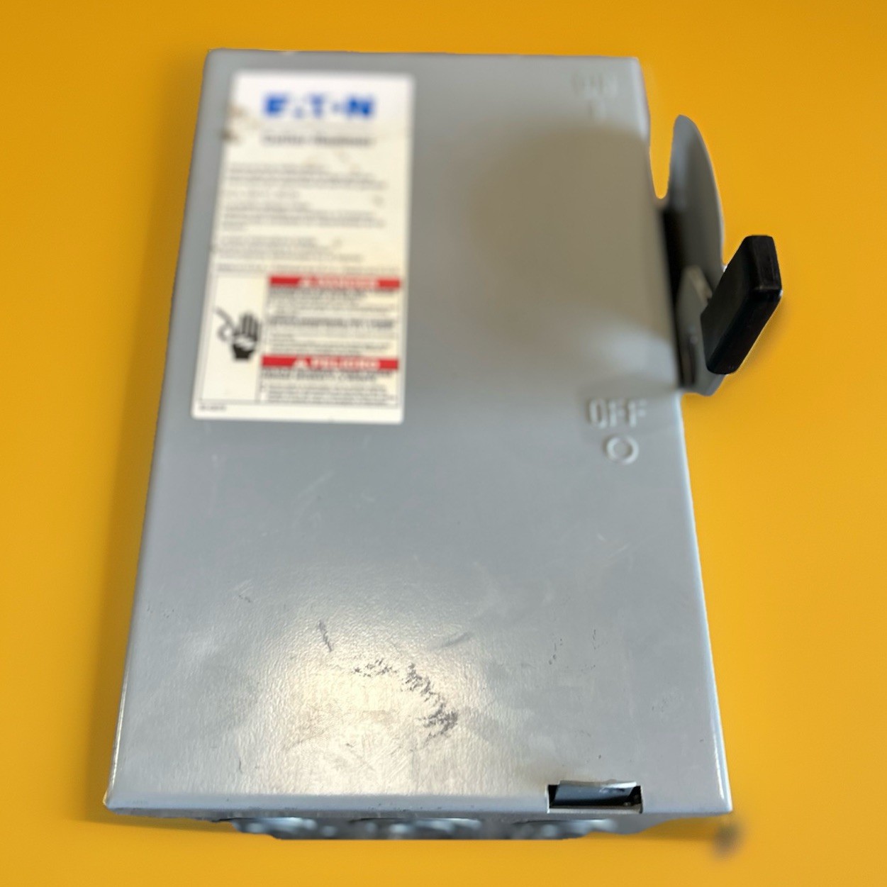 🔥Eaton / Cutler-Hammer DG321NGB 30A General Duty Fusible Safety #1🔥