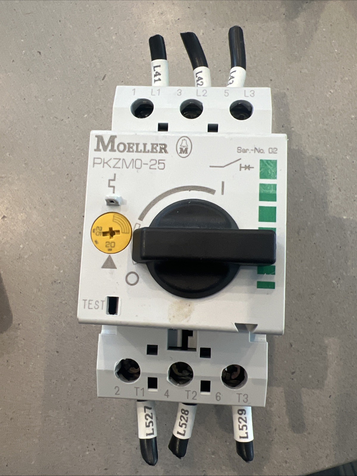 QUANTITY 3 Motor Protective Circuit Breaker PKZMO25 For Eaton Moeller PKZM0-25