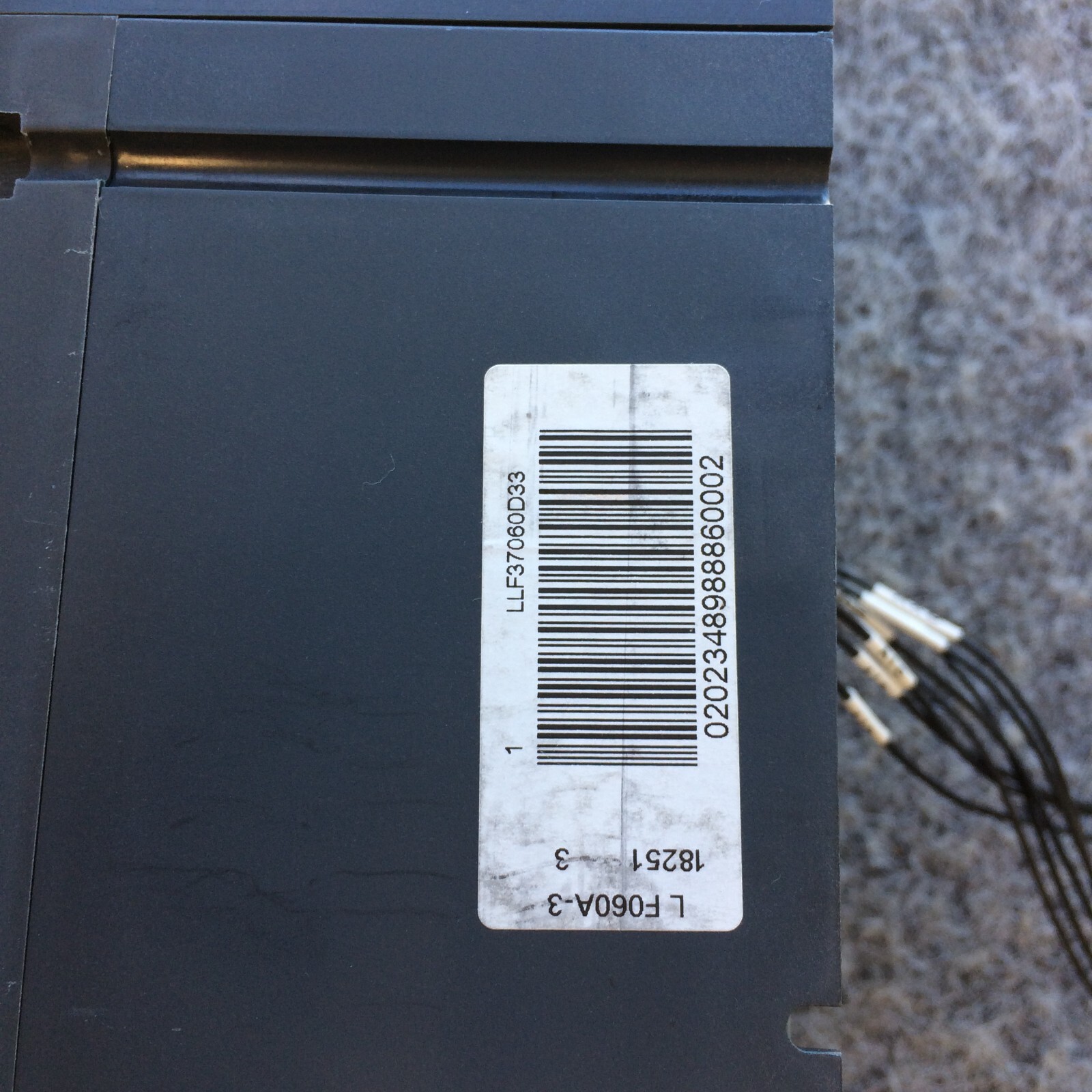 SQUARE D Power Pact LLF37060D33 600V 600A 3pole NTO – !!! FREE !! SAMSUNG CASE