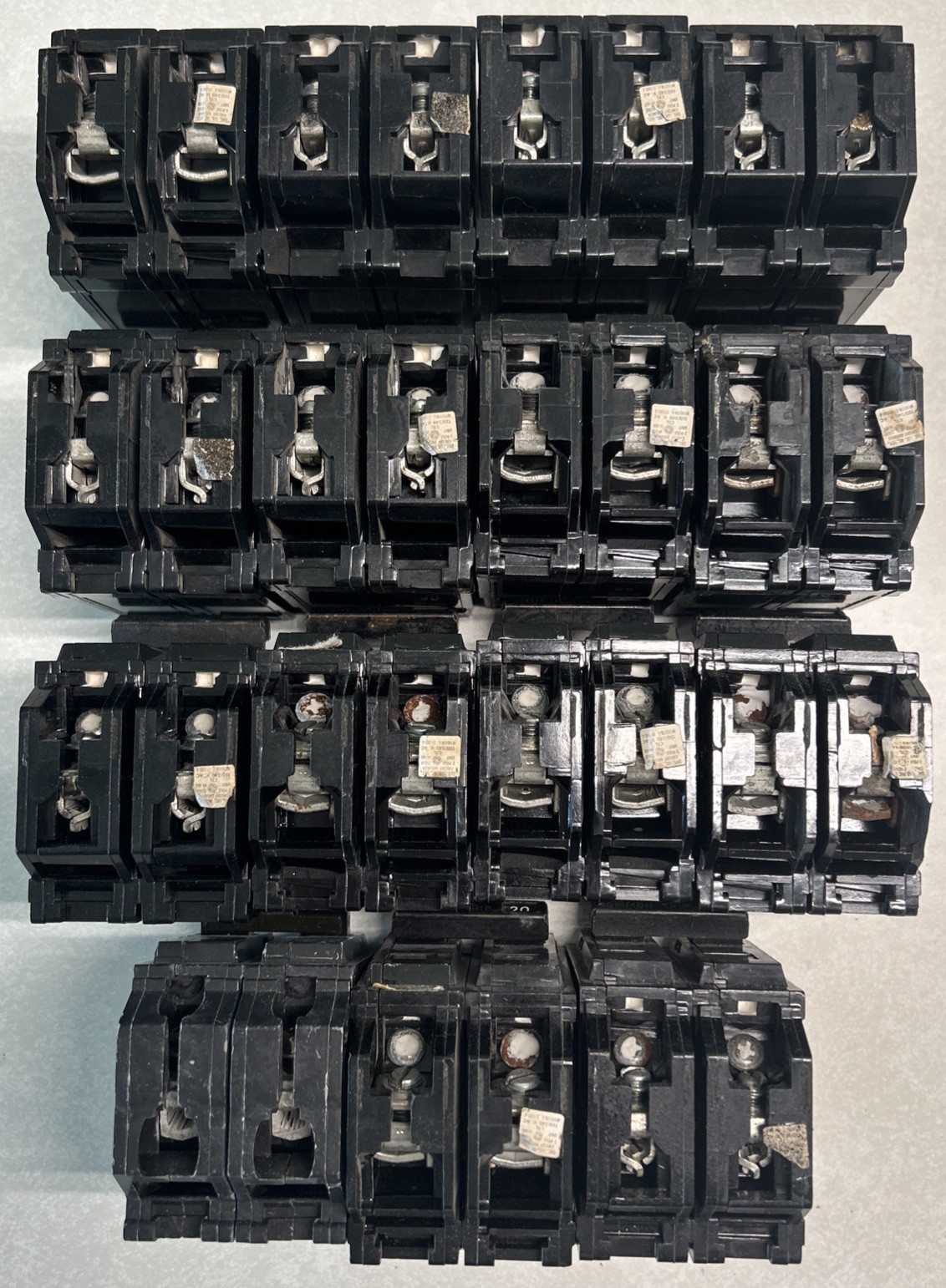 GE 2 Pole 20 Amp THQL2120 CU-AL TQL-AC 40C Circuit Breaker Lot of 15