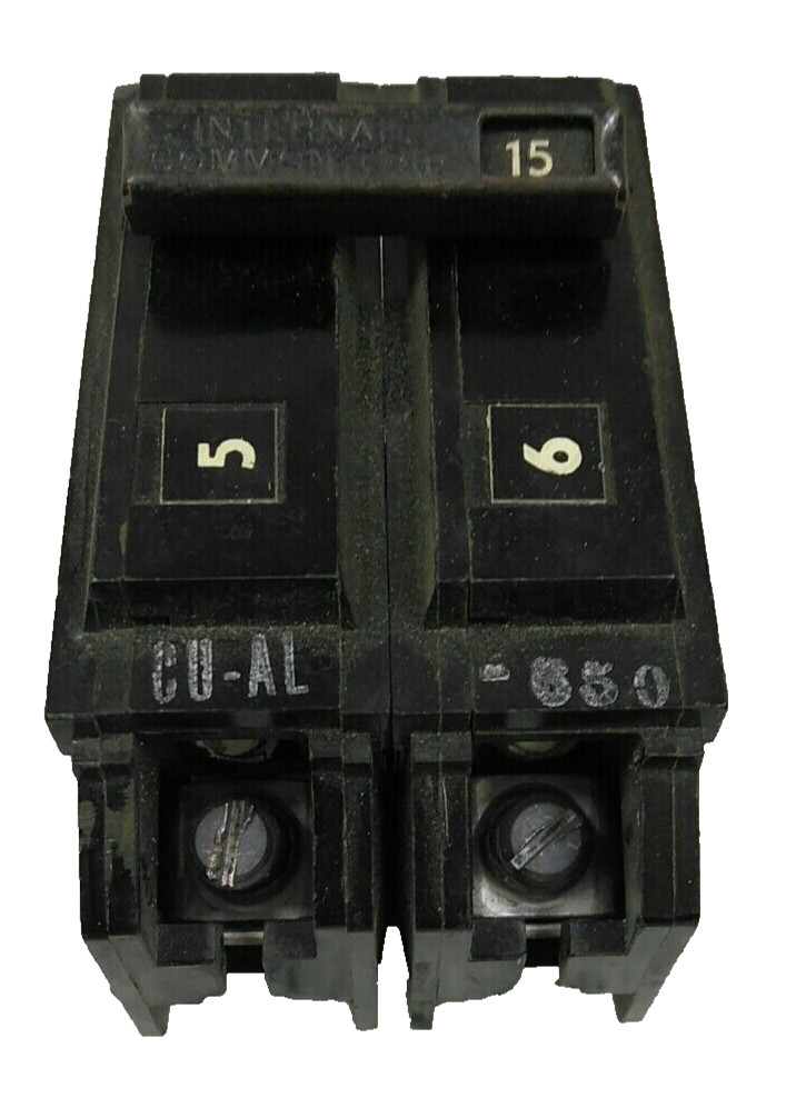 GE /BREAKER/TQL2115/15A/2P/ 120/240VA/TYPE TQL-AC/GROVE/USE/L201
