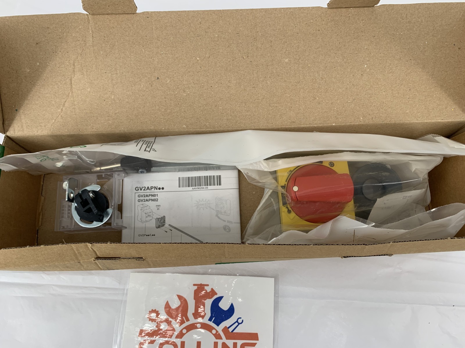 Schneider Electric GV2APN02 TeSys Extended Rotary Handle Kit For GV2L/GV2P