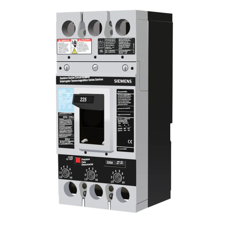 Siemens FXD63B225 Molded Case Circuit Breaker 225A, 3 Phases, 600V *BRAND NEW*